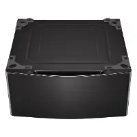 WDP5B LG 29 Inch Washer and Dryer Pedestal - Black Steel