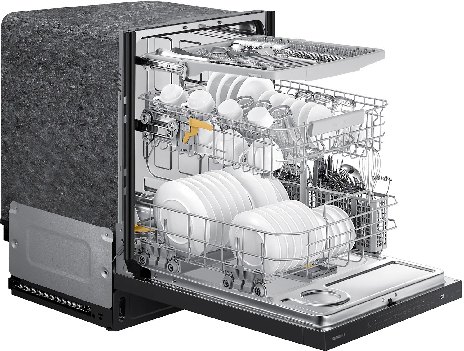 DW80B6060UG Samsung Top Control Dishwasher - Black Stainless Steel-4