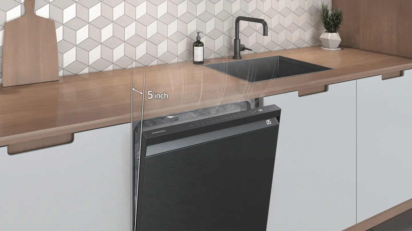 DW80B6060UG Samsung Top Control Dishwasher - Black Stainless Steel-7