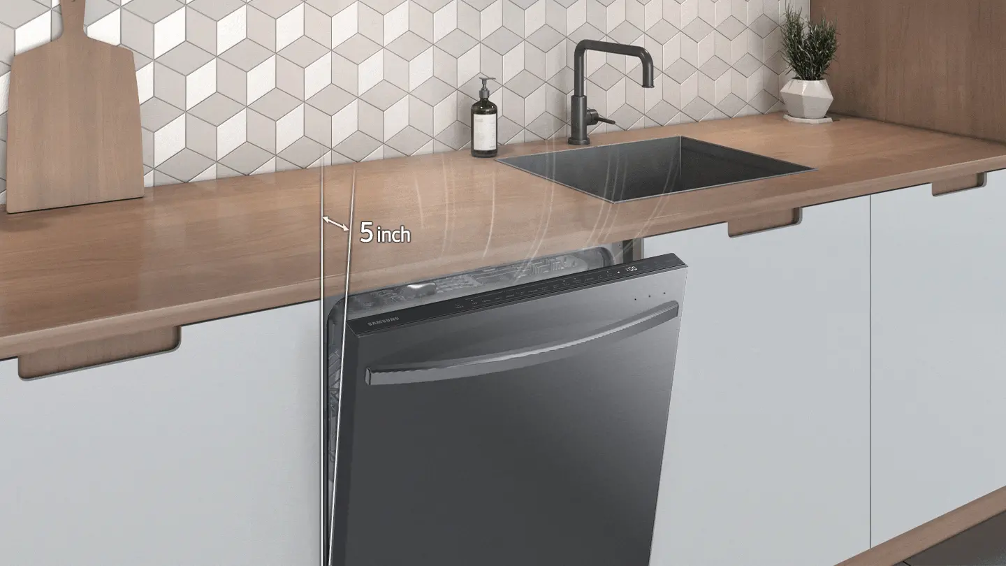 DW80B6061UG Samsung Top Control Dishwasher - Black Stainless Steel-10