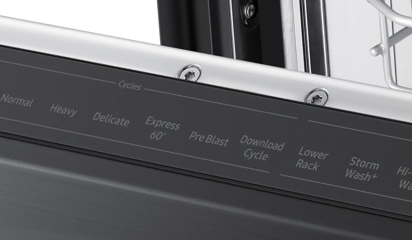 DW80B6061UG Samsung Top Control Dishwasher - Black Stainless Steel-12