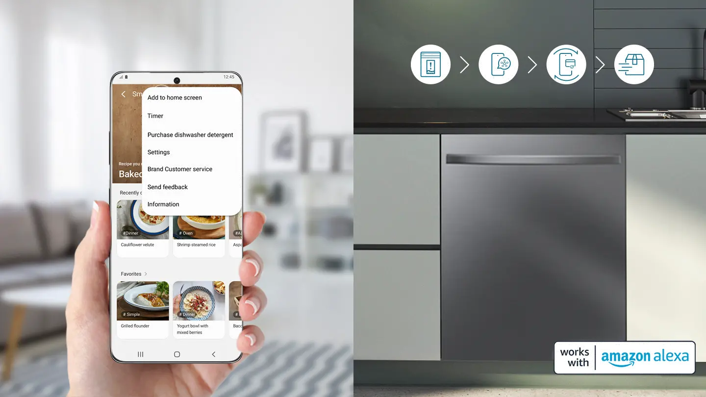 DW80B6061UG Samsung Top Control Dishwasher - Black Stainless Steel-13