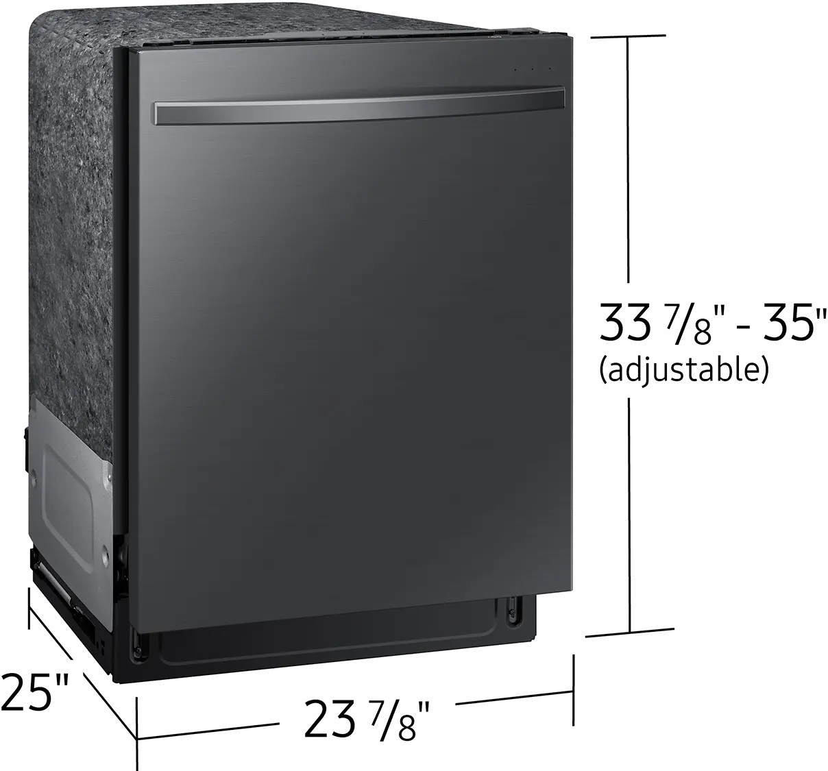 DW80B6061UG Samsung Top Control Dishwasher - Black Stainless Steel-14