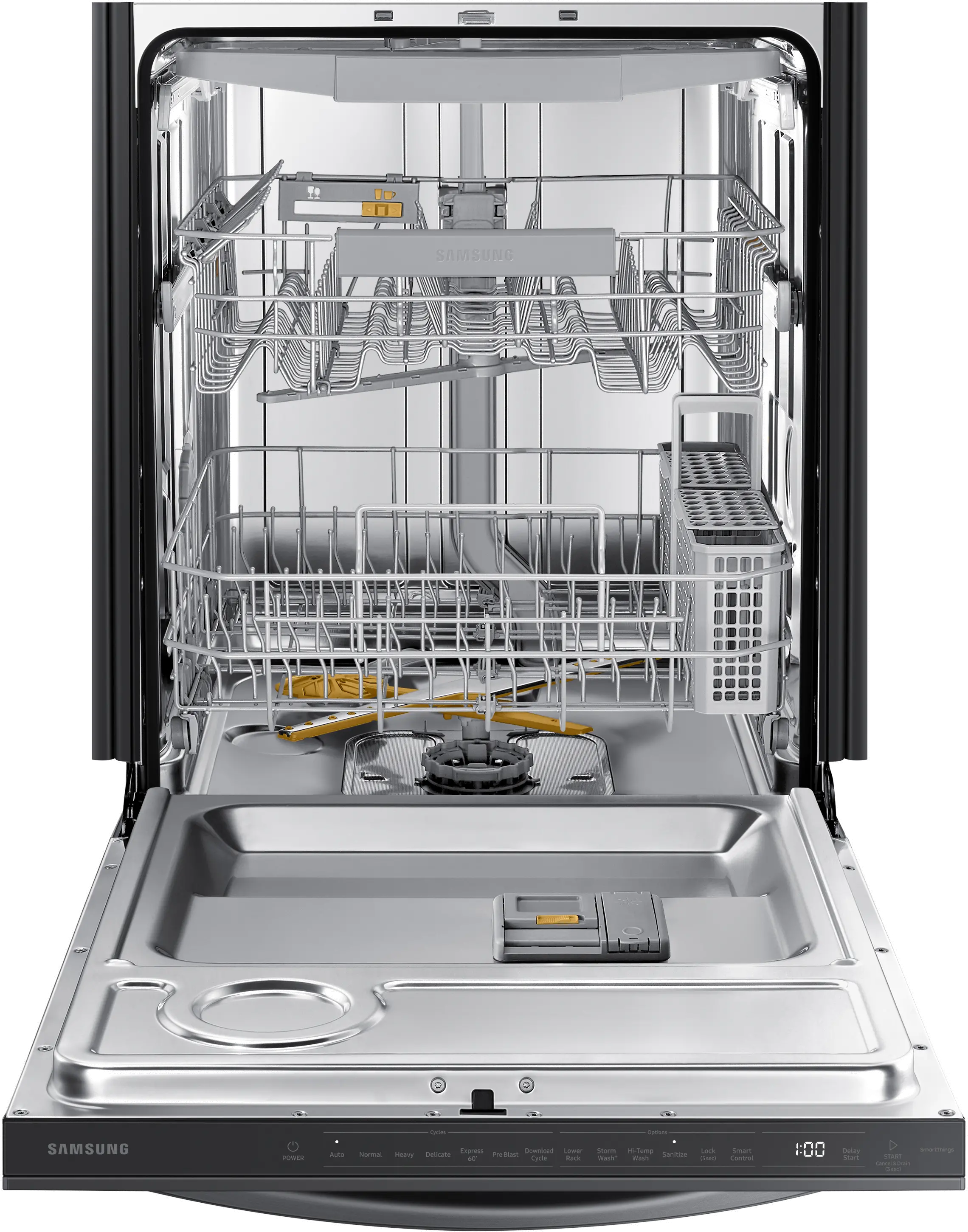 DW80B6061UG Samsung Top Control Dishwasher - Black Stainless Steel-3