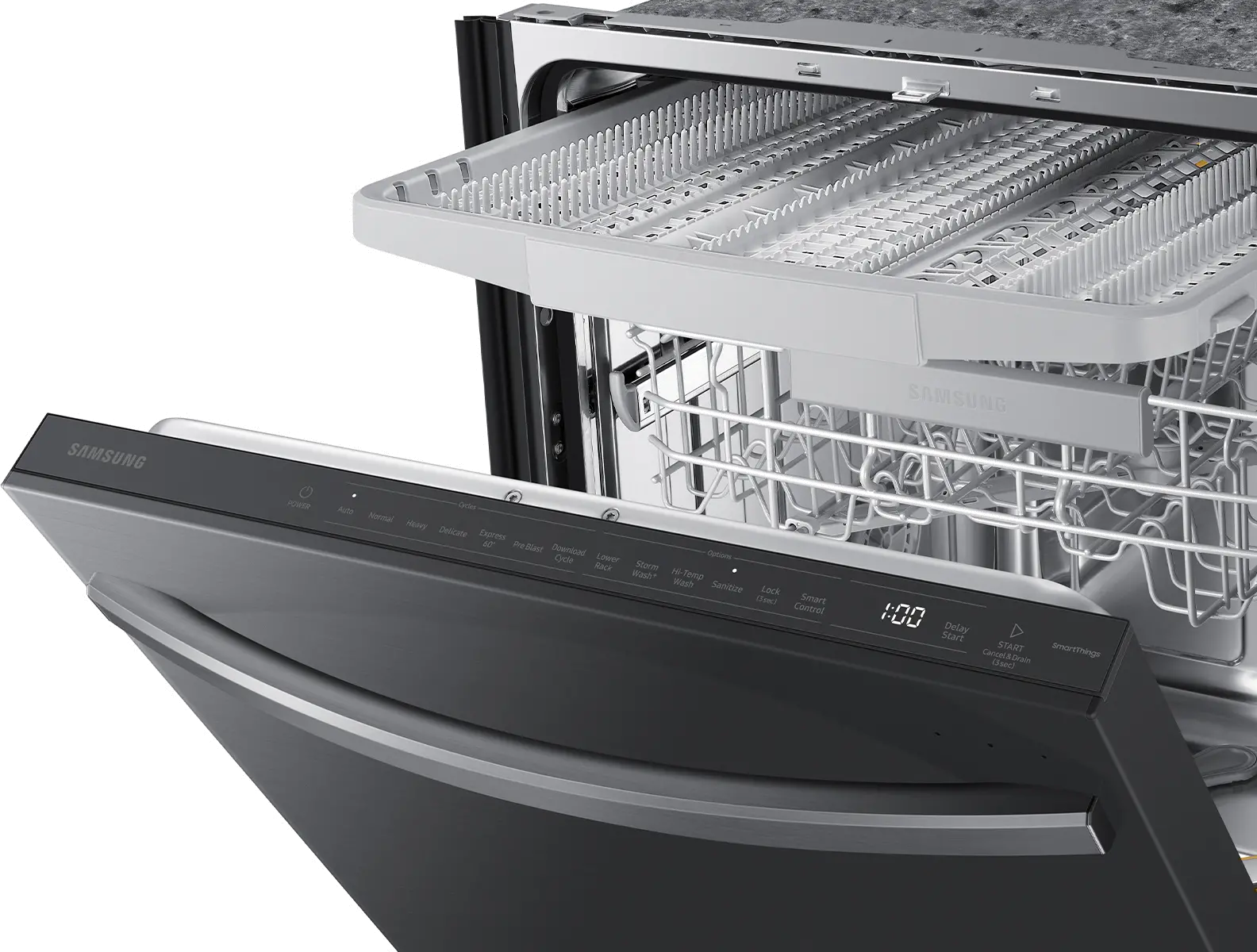 DW80B6061UG Samsung Top Control Dishwasher - Black Stainless Steel-9