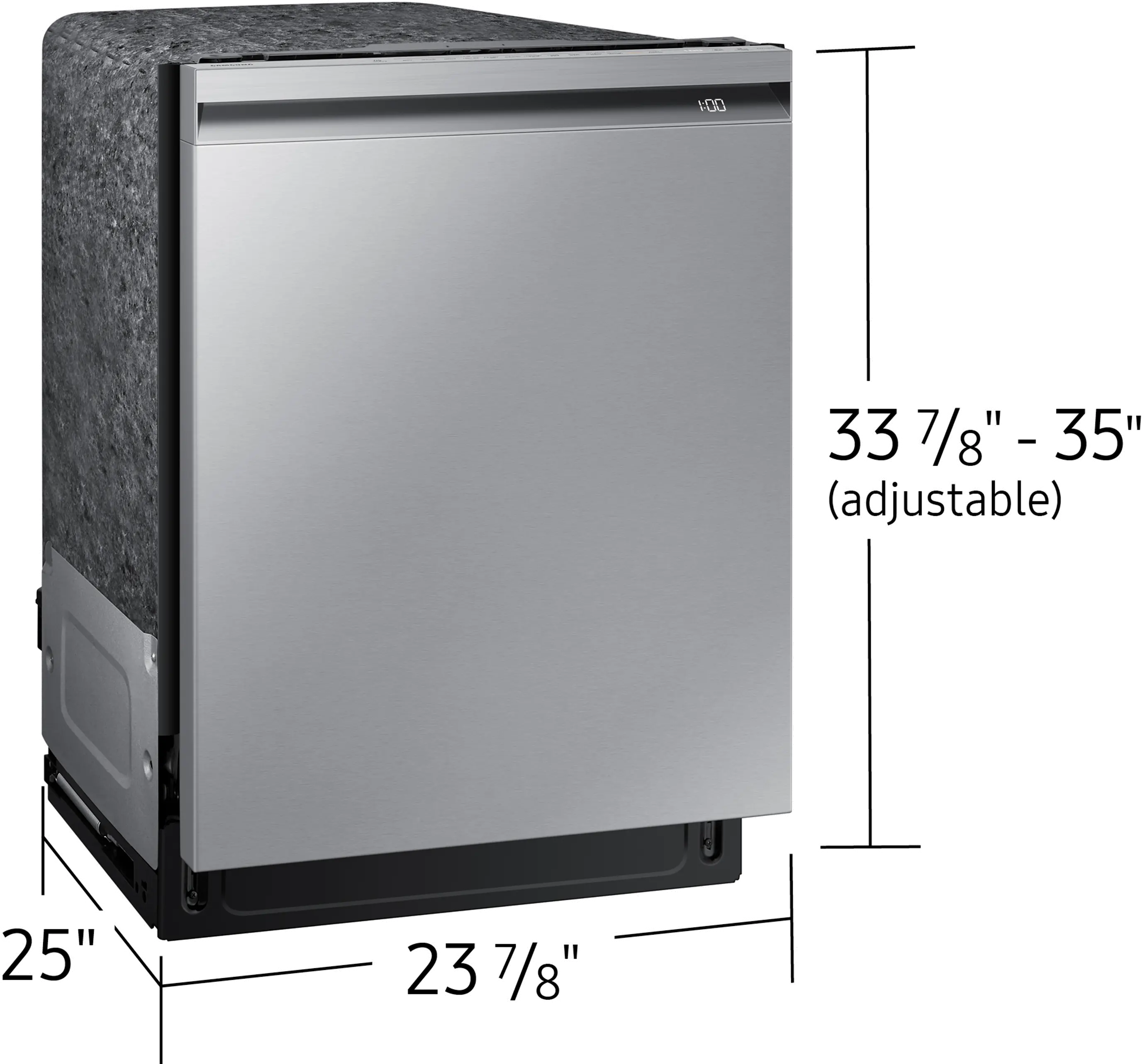 DW80B7070US Samsung Top Control Dishwasher - Stainless Steel-10