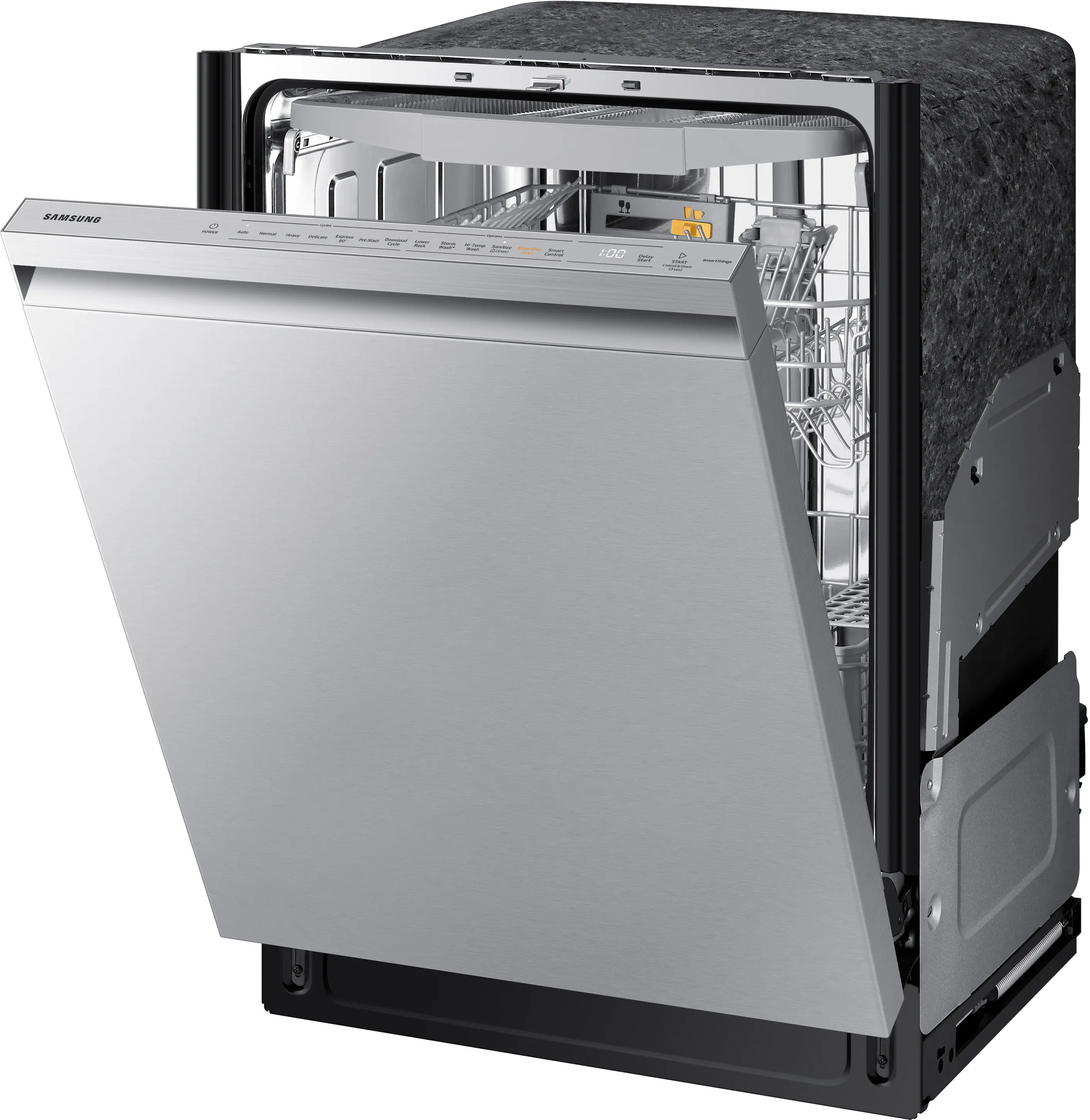 DW80B7070US Samsung Top Control Dishwasher - Stainless Steel-3