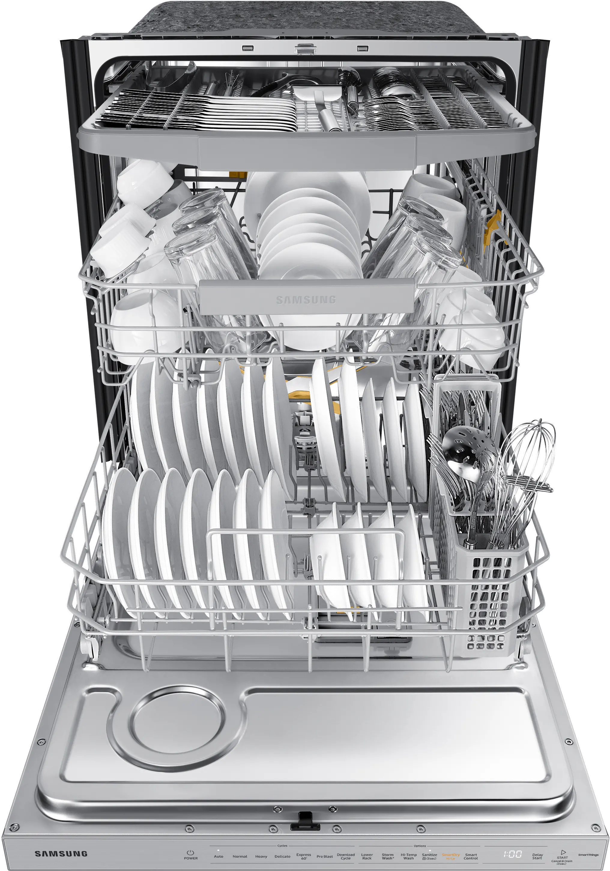 DW80B7070US Samsung Top Control Dishwasher - Stainless Steel-6