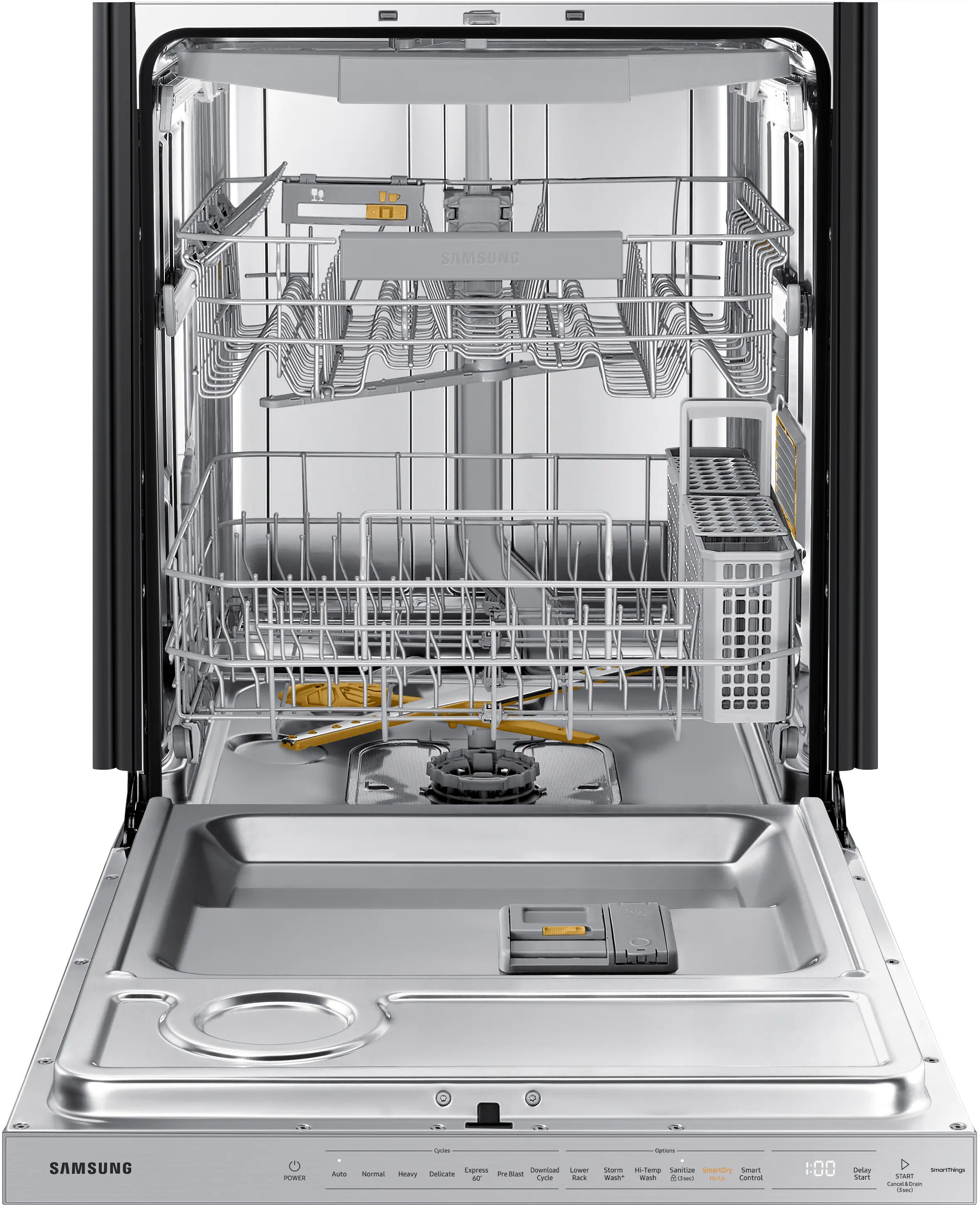 DW80B7070US Samsung Top Control Dishwasher - Stainless Steel-7