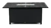 Palazzo Black Patio Firepit Table