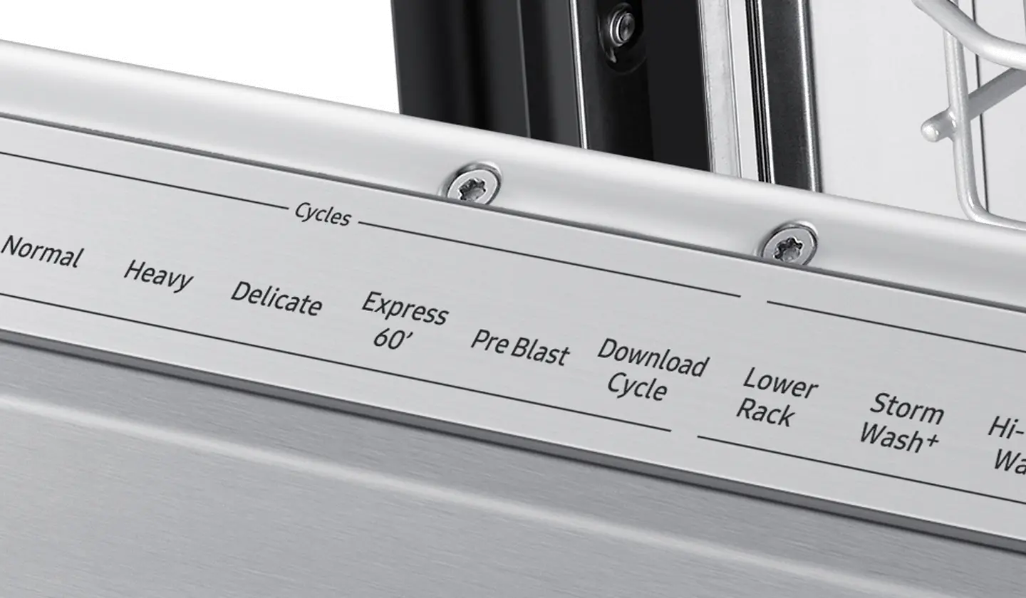 DW80B7071US Samsung Top Control Dishwasher - Stainless Steel-11
