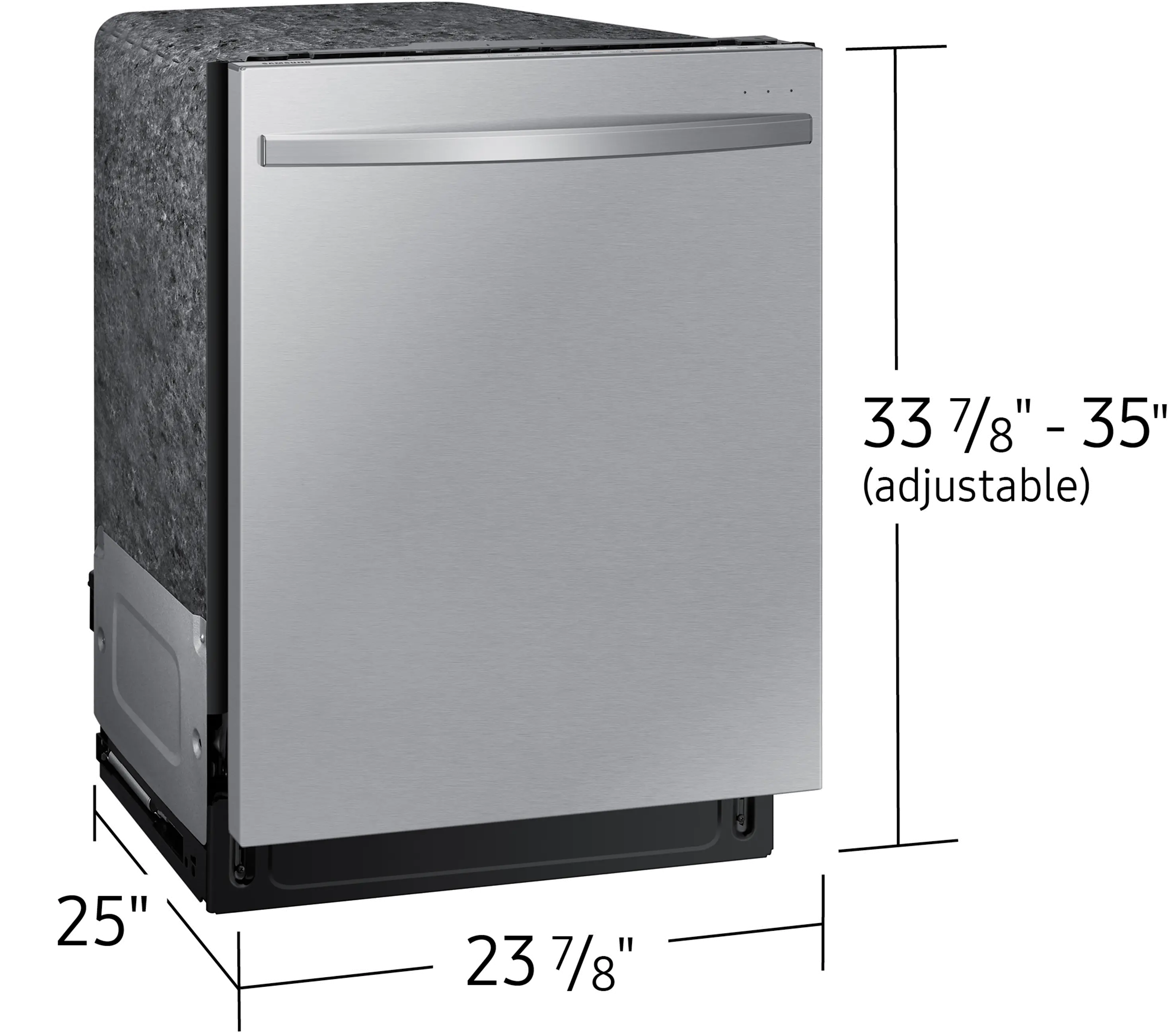 DW80B7071US Samsung Top Control Dishwasher - Stainless Steel-13