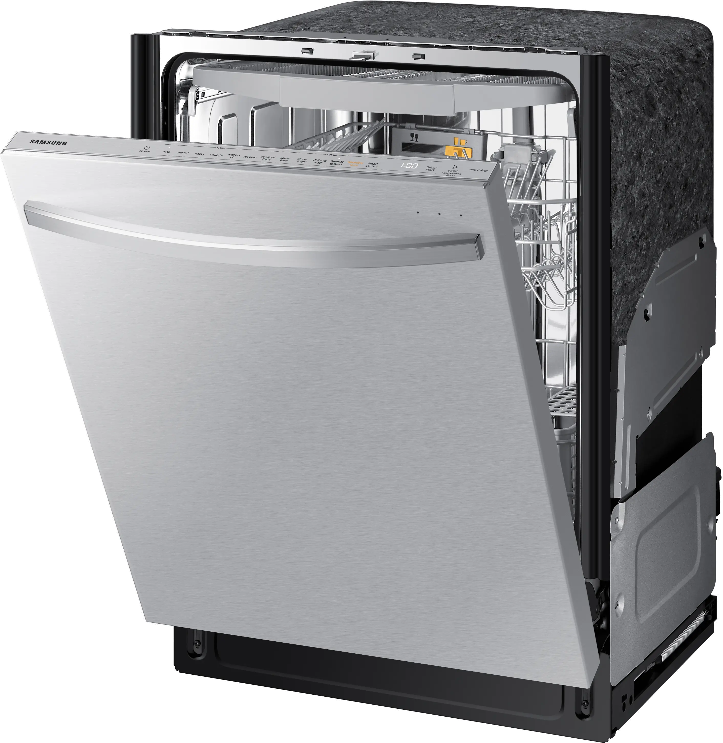 DW80B7071US Samsung Top Control Dishwasher - Stainless Steel-3