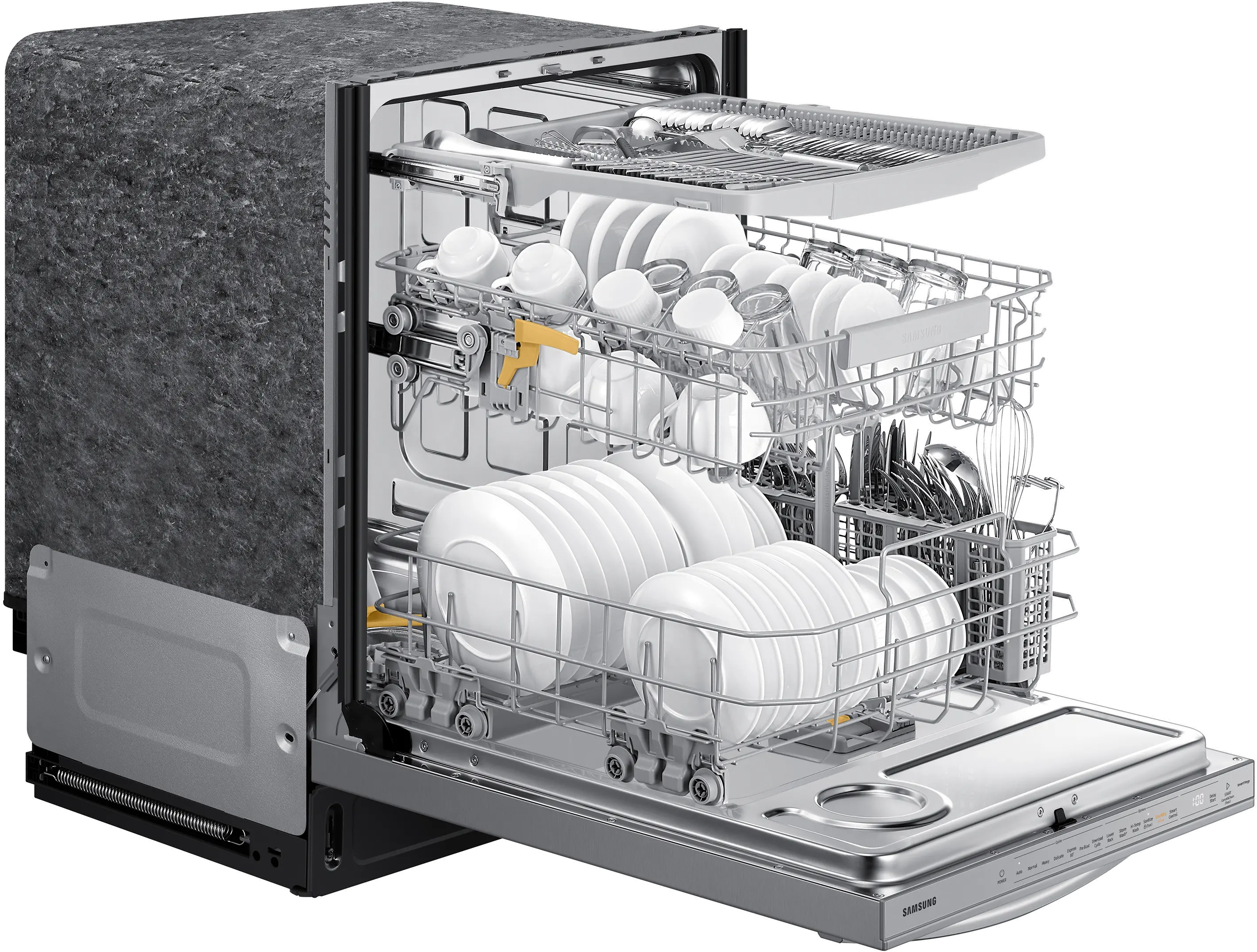 DW80B7071US Samsung Top Control Dishwasher - Stainless Steel-4