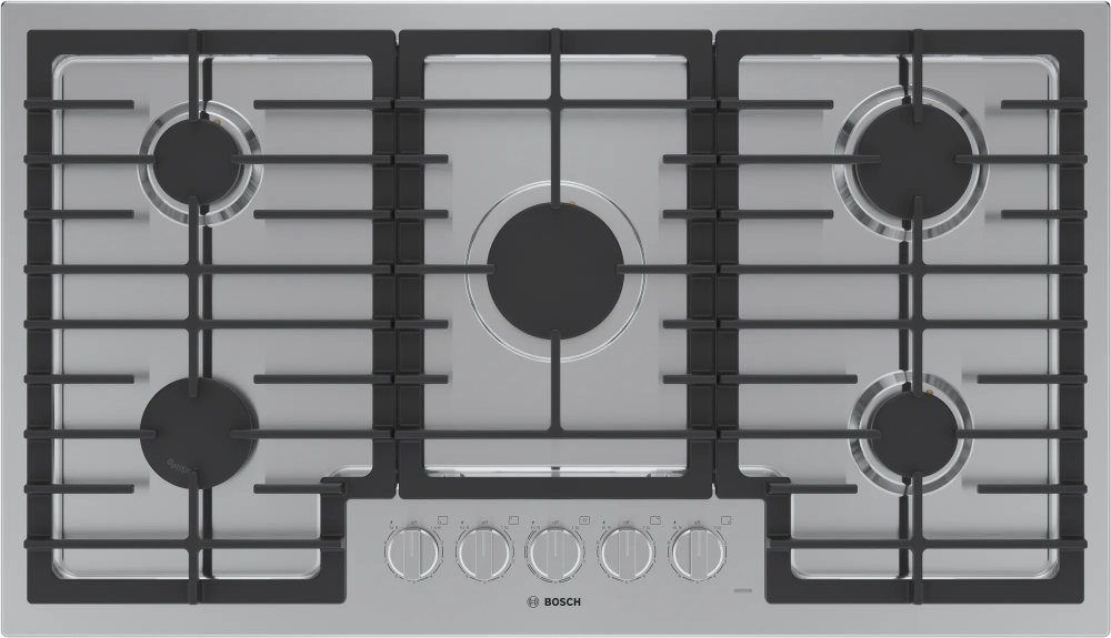 Bosch 36 Inch Gas Cooktop - Stainless Steel