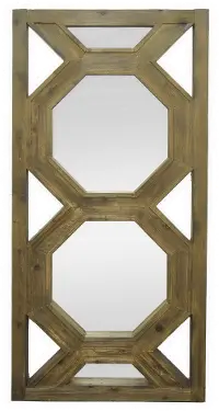 Decorative Brown Wall Mirror