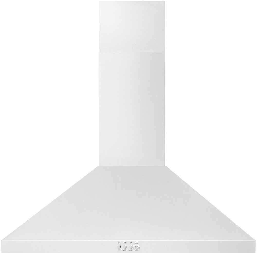 Whirlpool 30 Inch Wall Mount Chimney Hood - Stainless Steel