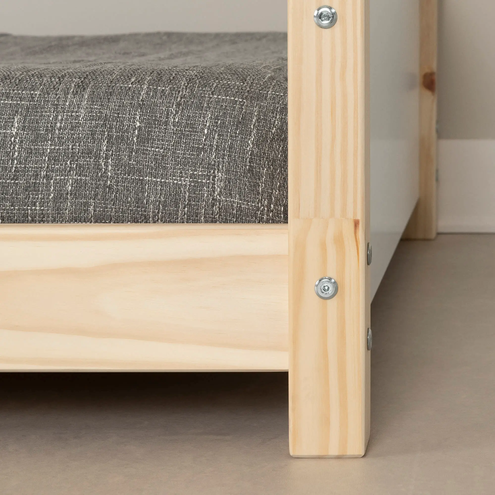 13513 Sweedi Natural Wood Twin House Bunk Beds - South Shore-6