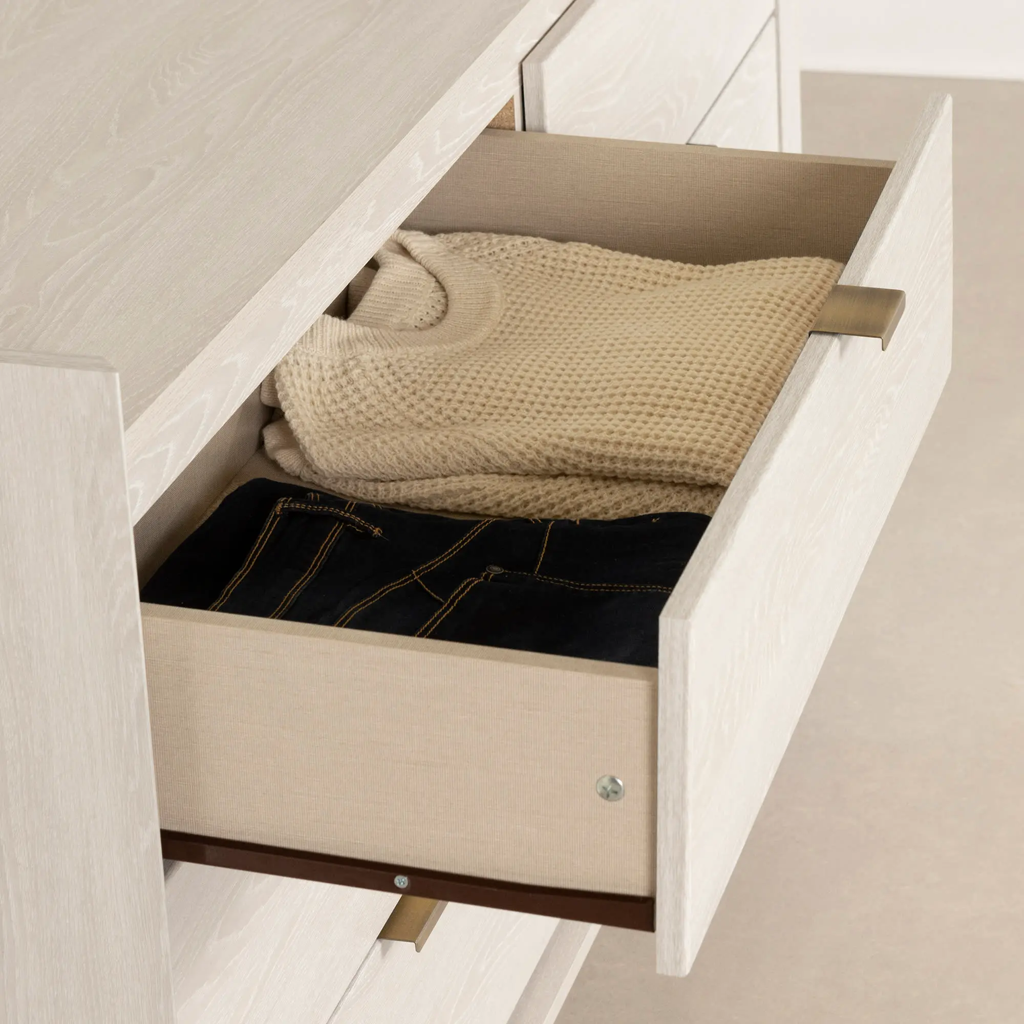13532 Hype White 6-Drawer Dresser - South Shore-7