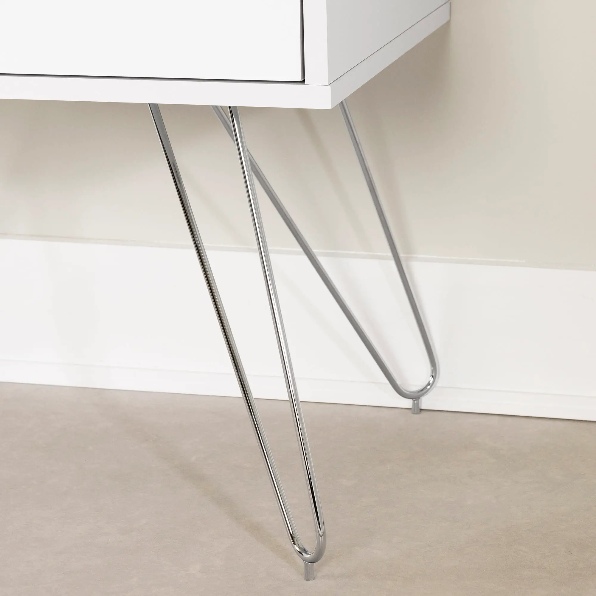 13548 Slendel White Nightstand - South Shore-3