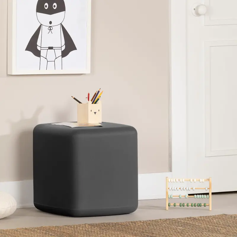 Sweedi Kids Black Stool - South Shore
