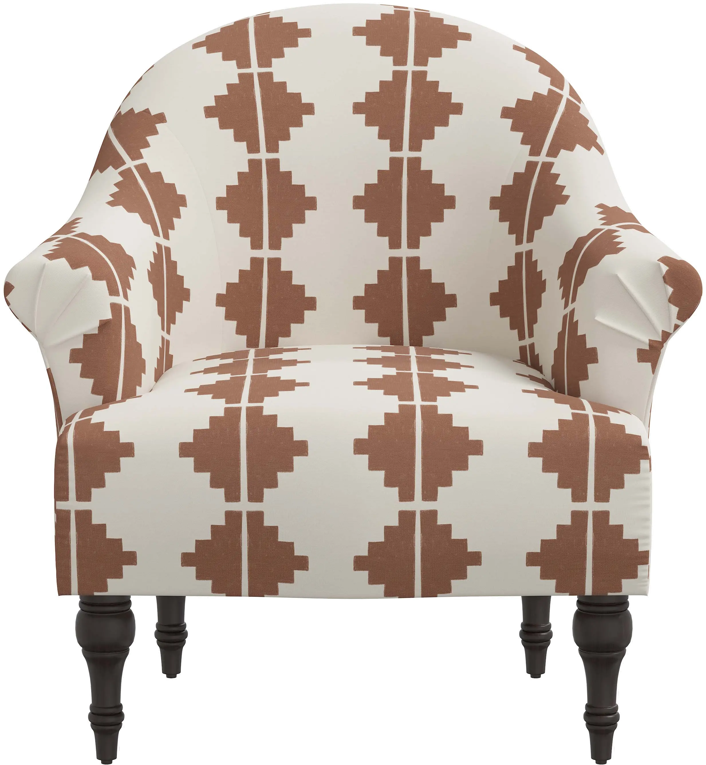 51-1AZTTRCOGA Lila Terracotta Aztec Accent Chair - Skyline Furniture-3