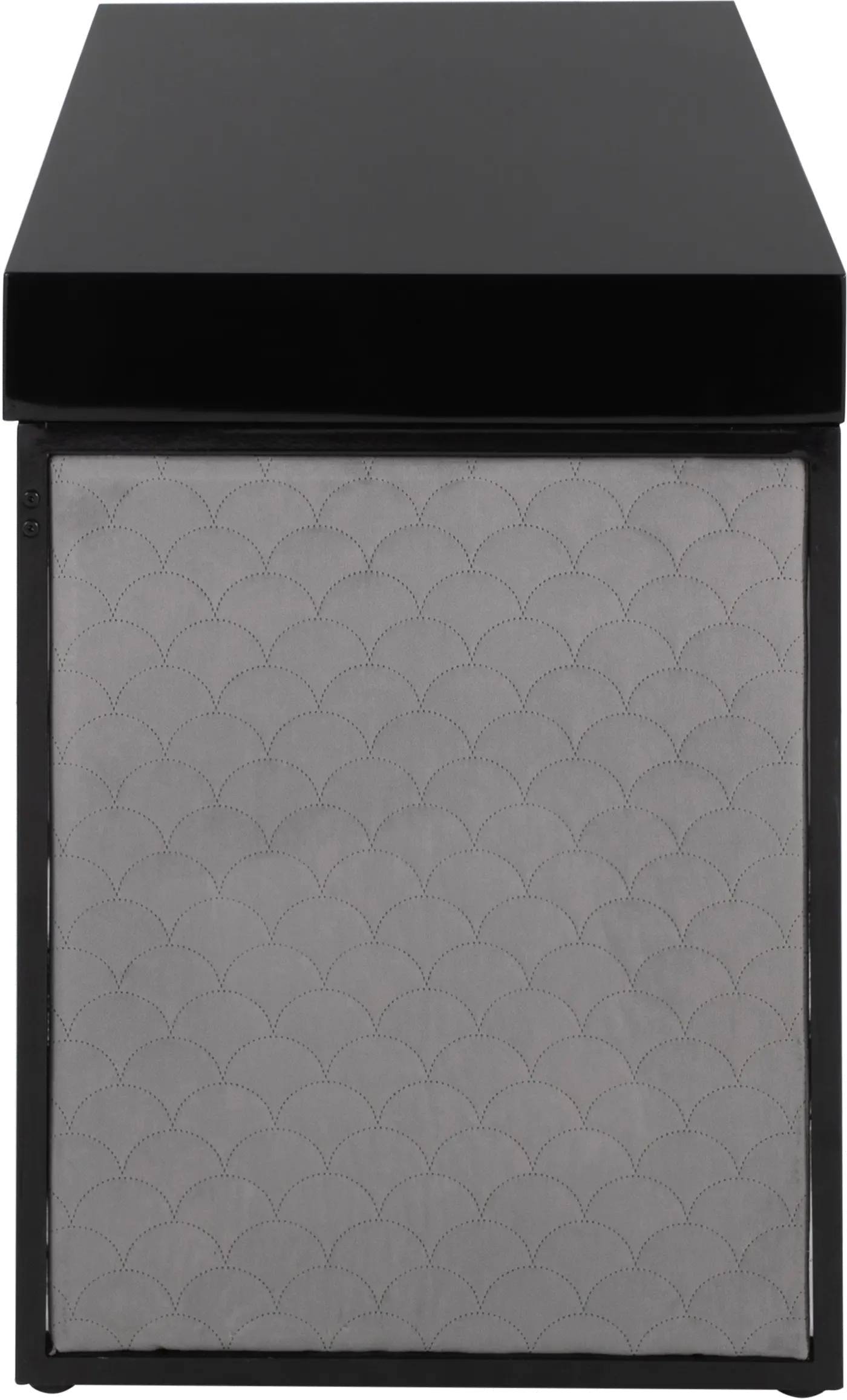 OFD-DRIFTUP BKBKSV Drift Black Upholstered Desk-4