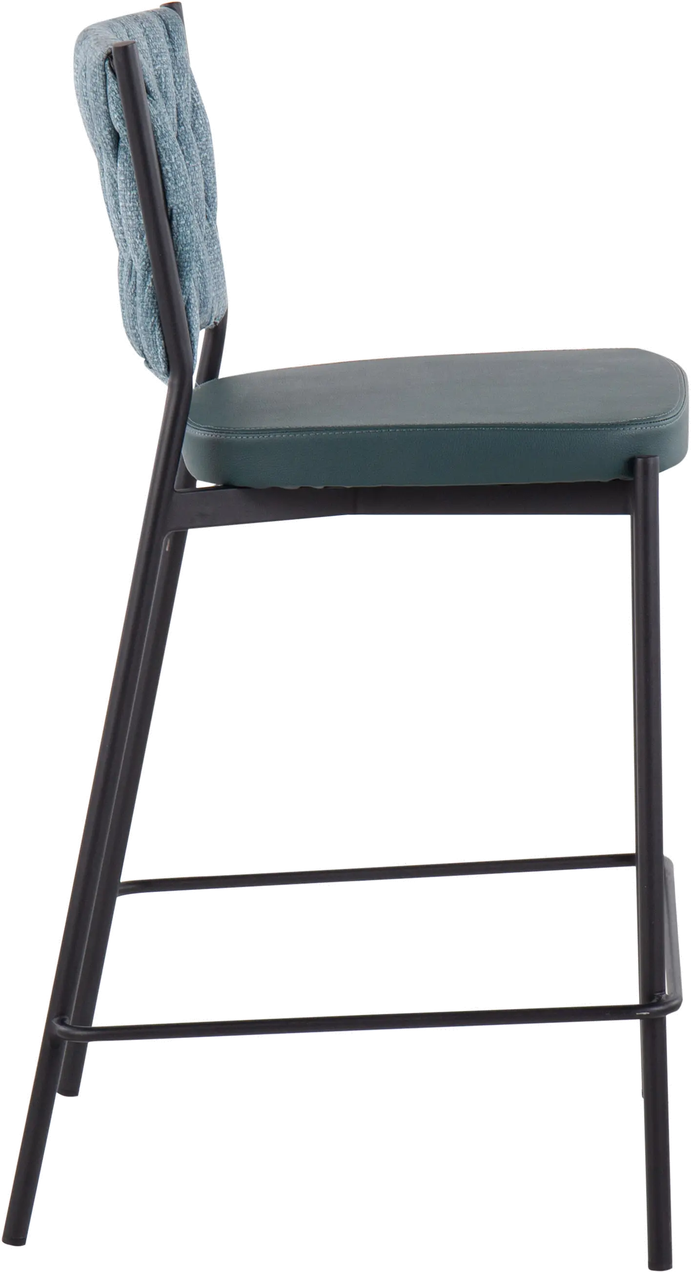 B24-BRAIDTANIA BKGN2 Tania Green Counter Height Stool, Set of 2-5