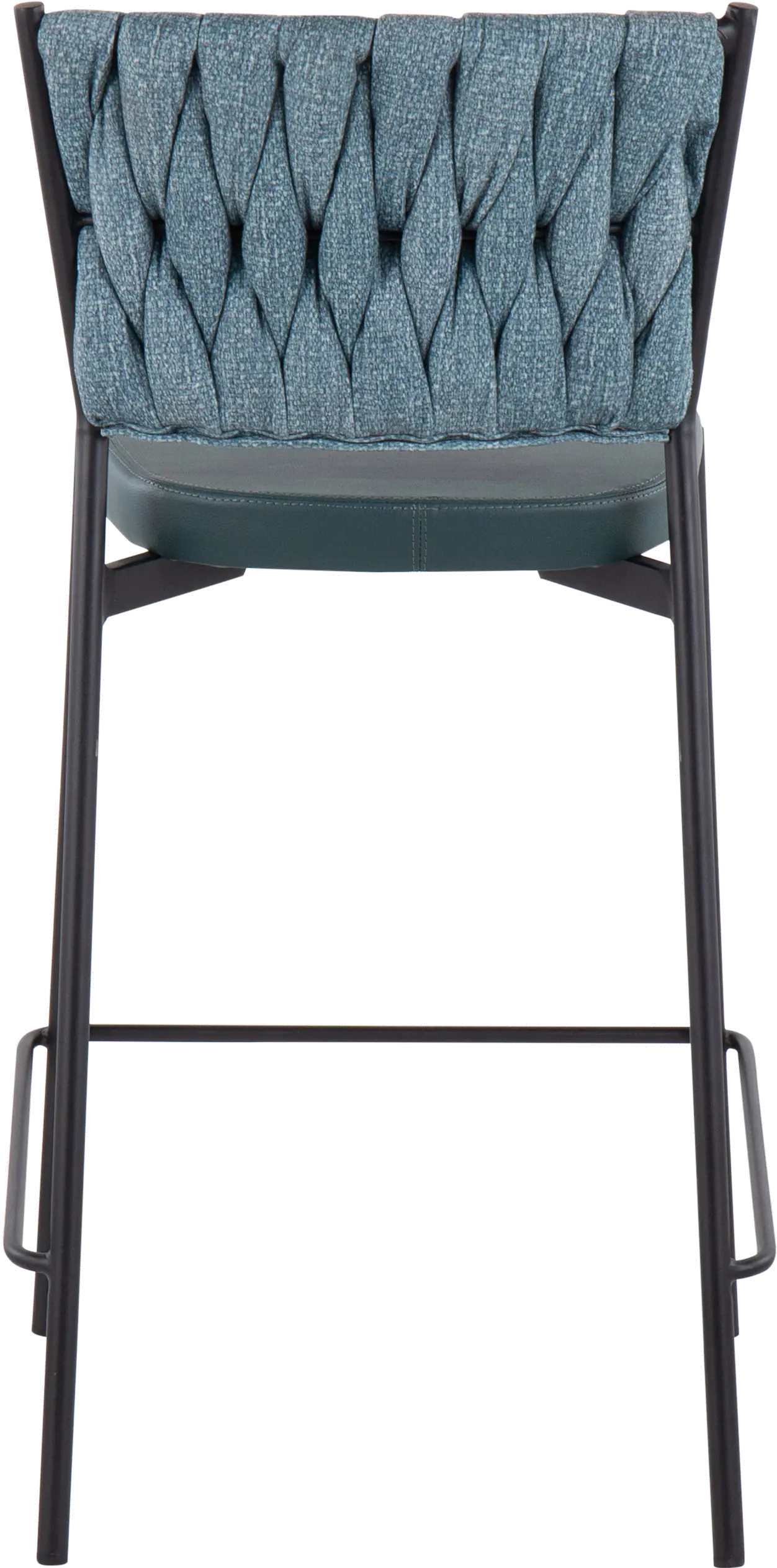 B24-BRAIDTANIA BKGN2 Tania Green Counter Height Stool, Set of 2-6