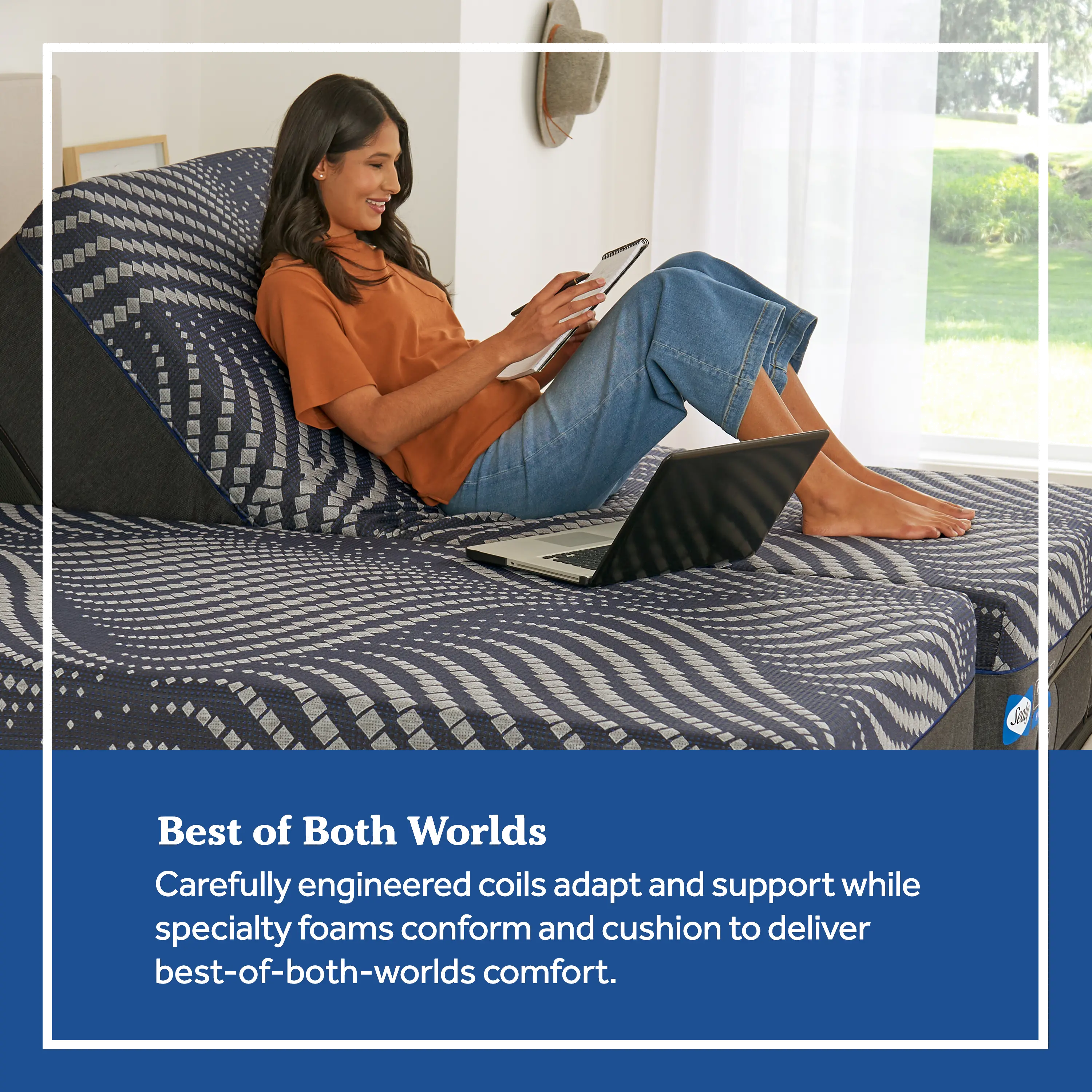 52775461 Sealy Brenham Hybrid Soft King Mattress-7