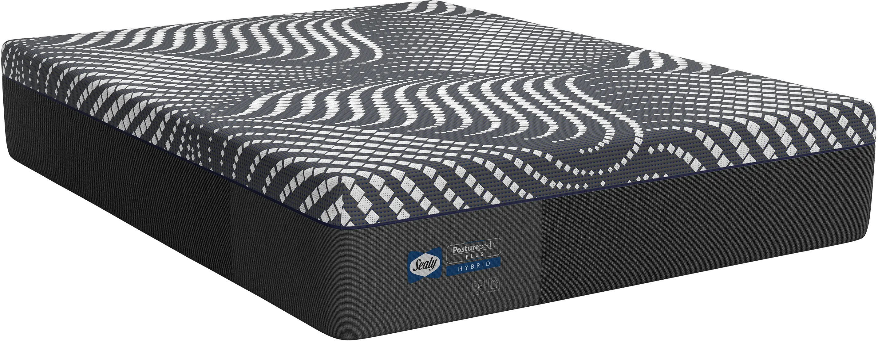 52776151 Sealy High Point Hybrid Soft Queen Mattress-1