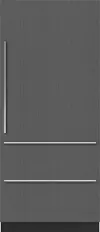 DET3650RID/R Sub-Zero 20.4 Cu Ft Designer Over-and-Under Refrigerator - Panel Ready