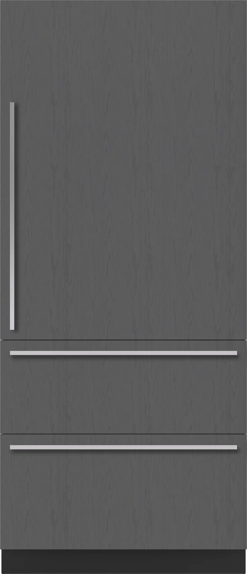 Sub-Zero 20.4 Cu Ft Designer Over-and-Under Refrigerator - Panel Ready