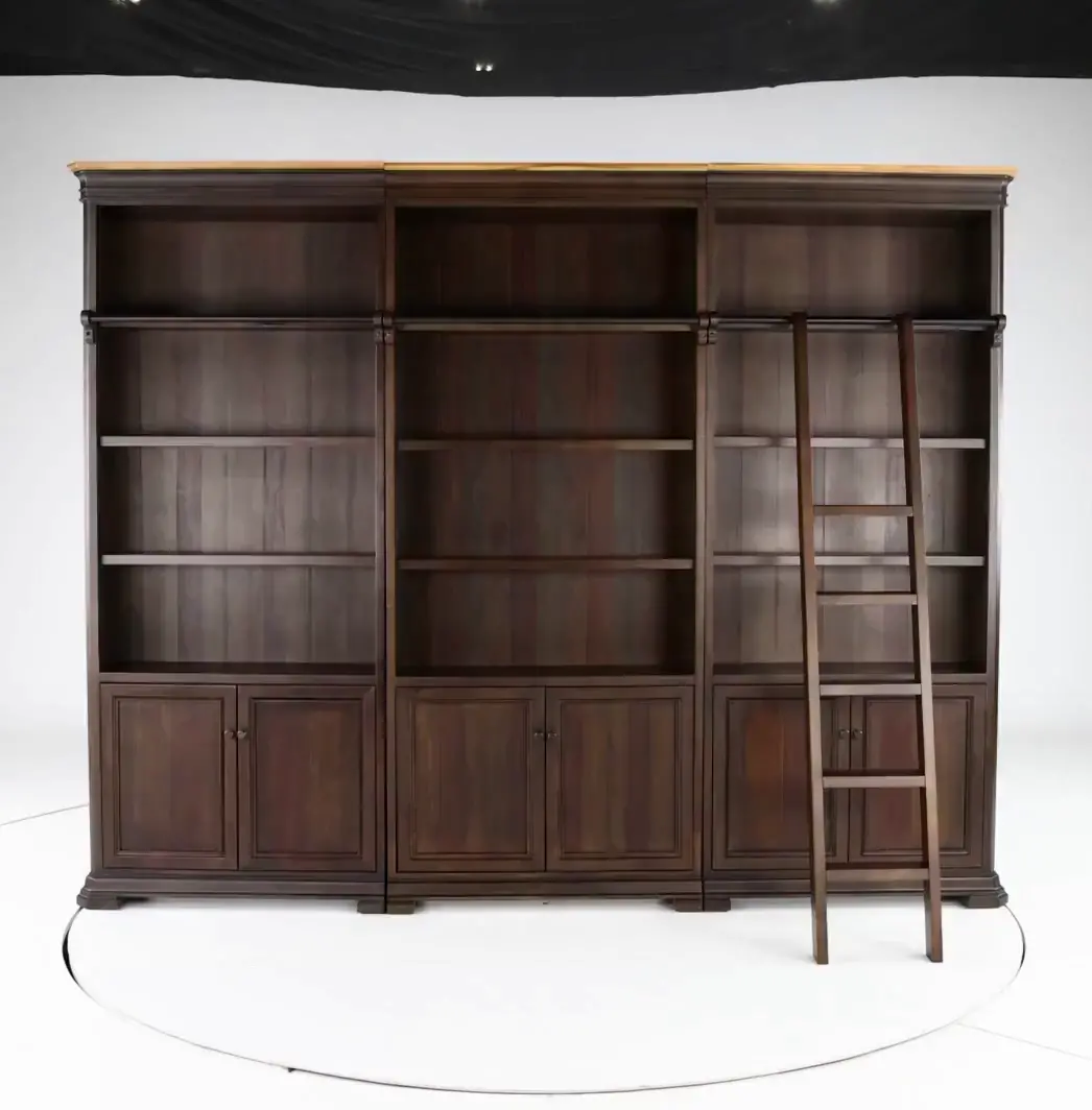 Sonoma Brown Executive Bookcase Wall-10