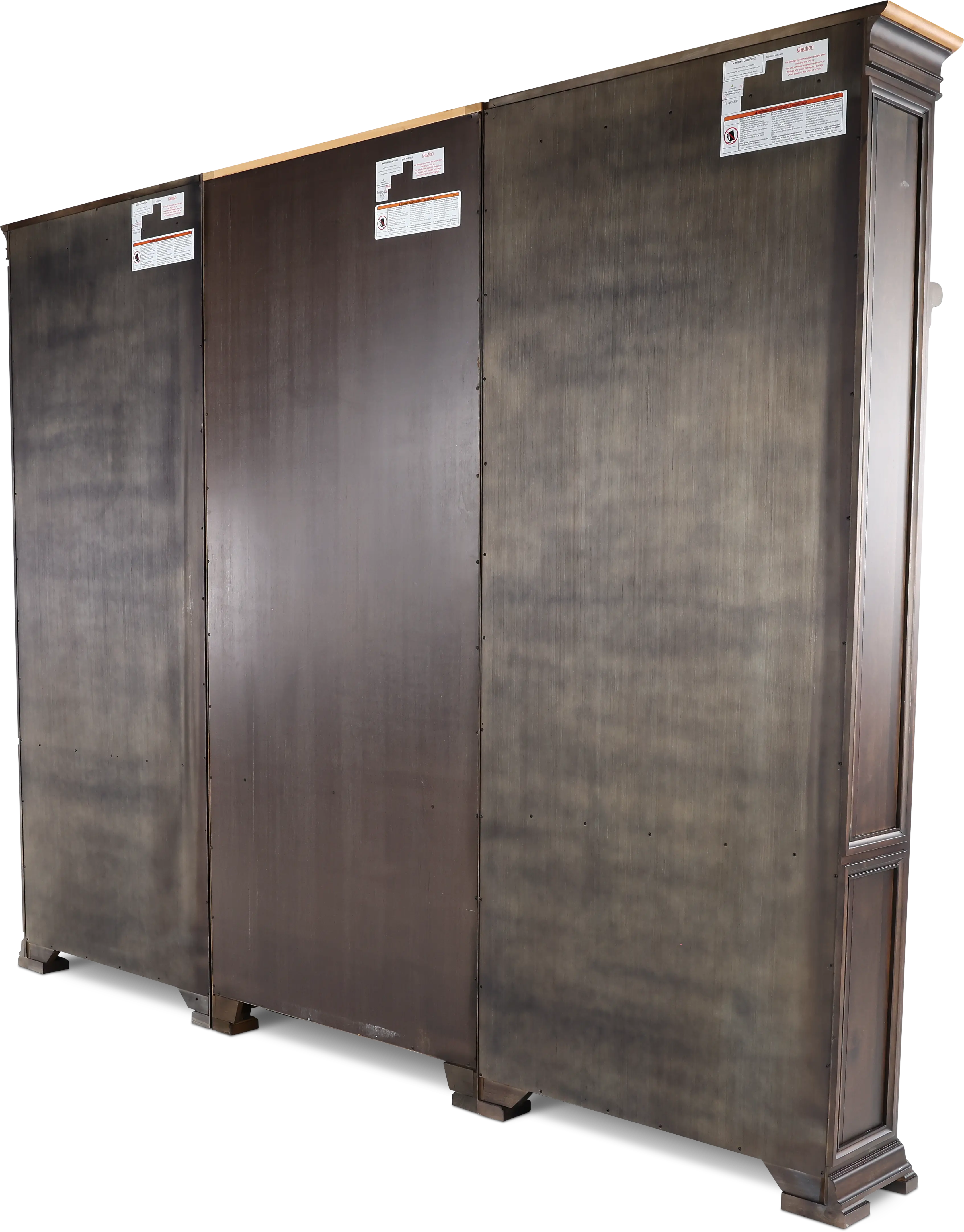 Sonoma Brown Executive Bookcase Wall-6