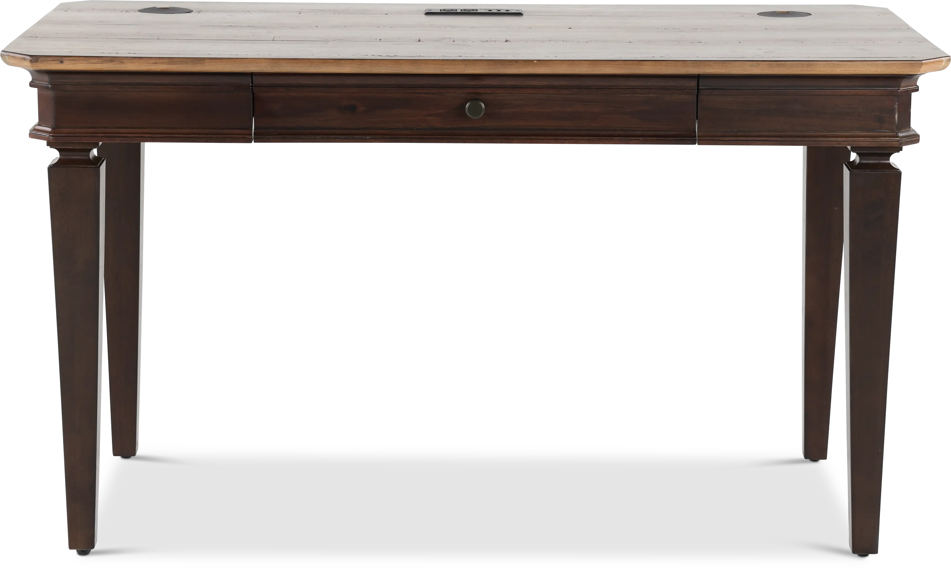 Sonoma Two-Tone Brown Writing Desk-1