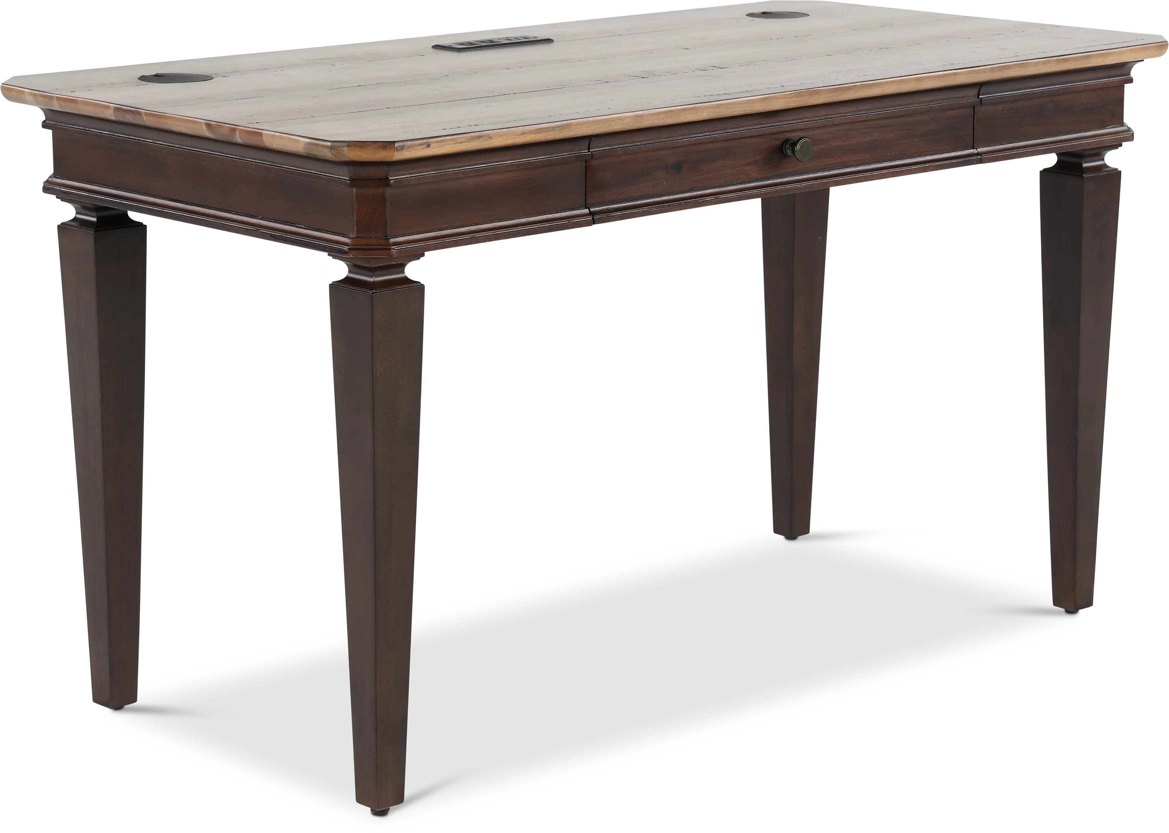 Sonoma Two-Tone Brown Writing Desk-4