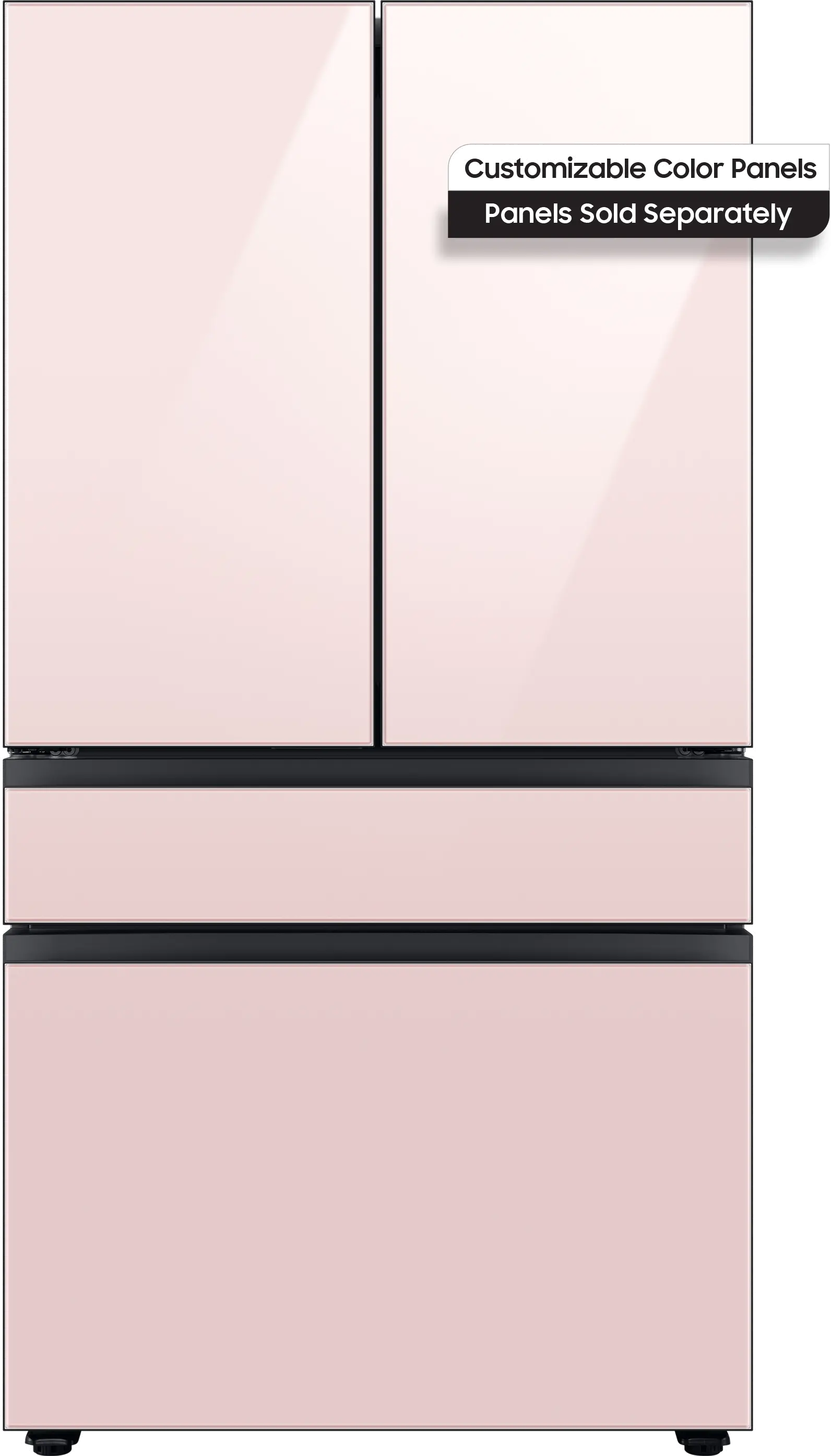 RF29BB8600AP Samsung Bespoke 29 cu ft 4 Door Refrigerator - Panel Ready-1