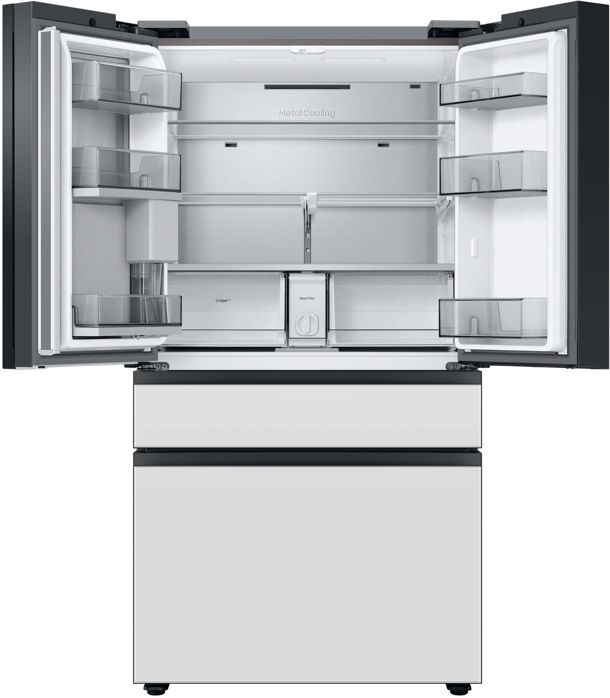 RF29BB86004M Samsung Bespoke 29 cu ft 4 Door Refrigerator - Morning Blue Glass-1