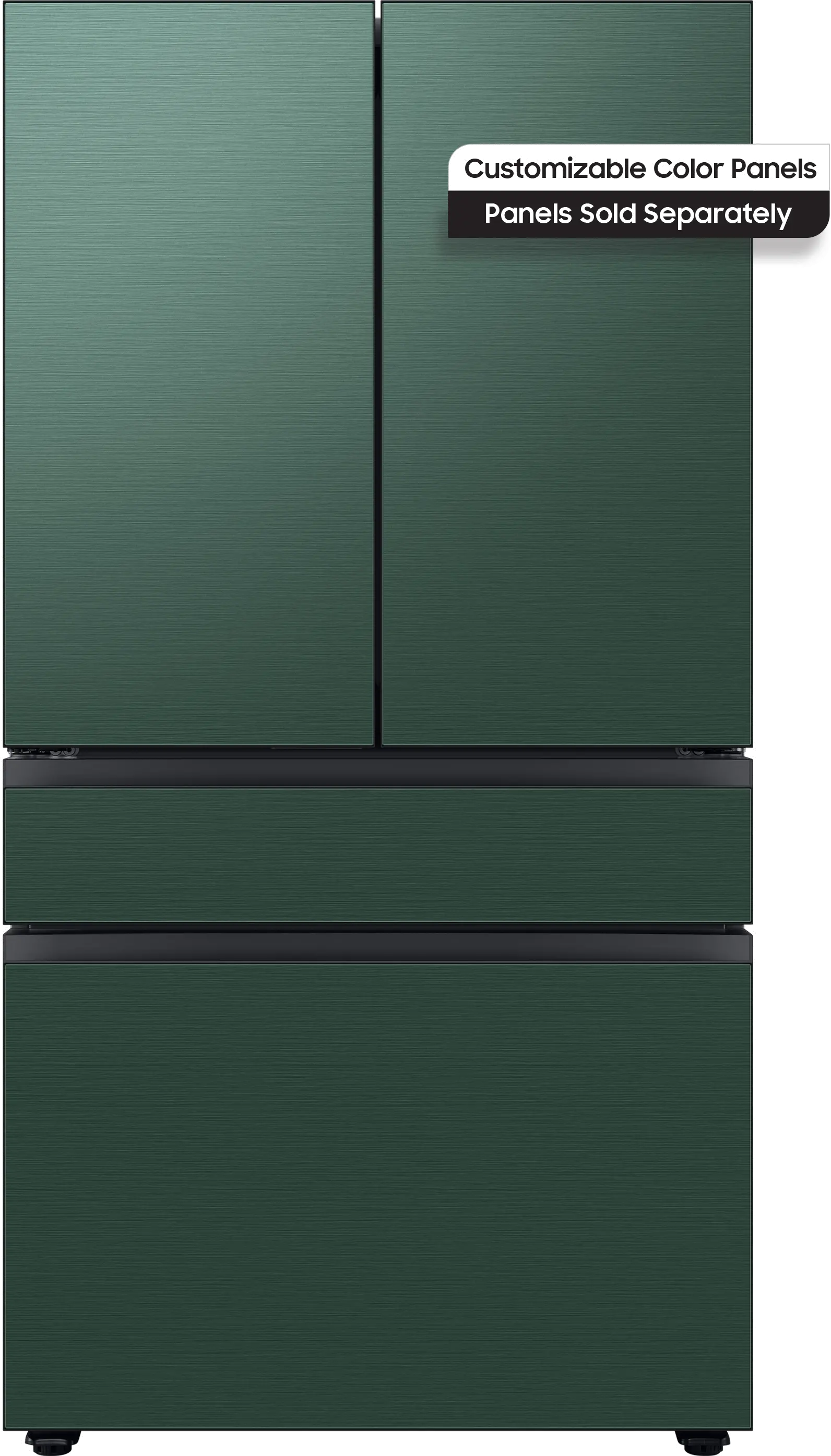 RF23BB8600AP Samsung Bespoke 23 cu ft 4 door French Door Refrigerator - Counter Depth Panel Ready-1