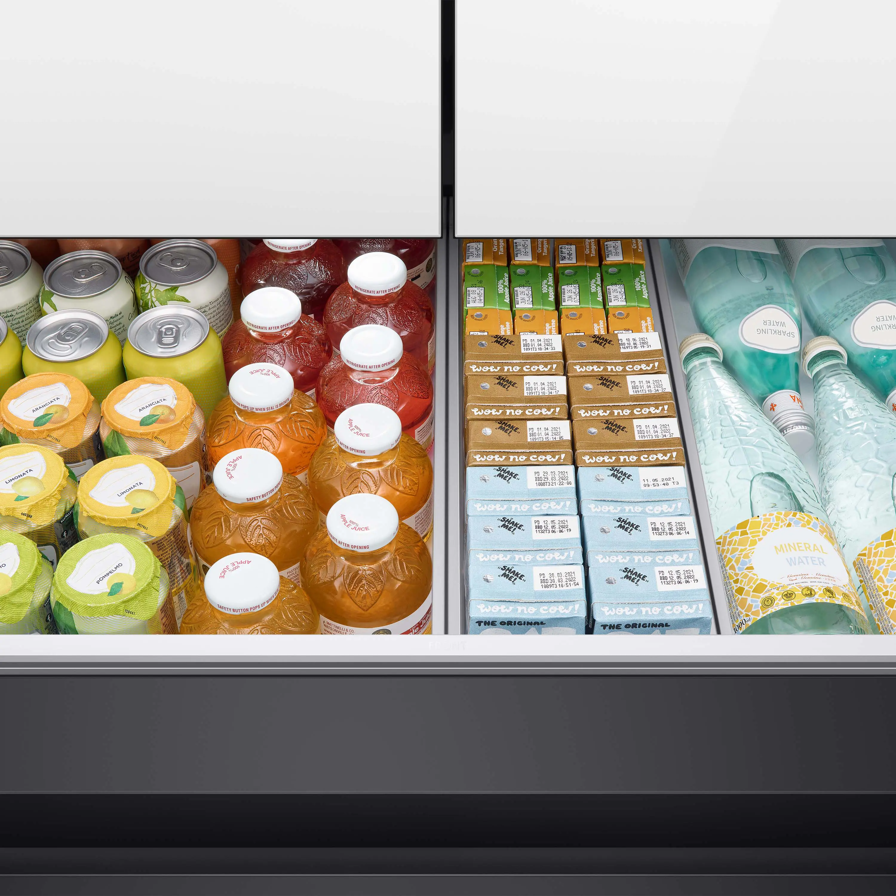 RF23BB8600AP Samsung Bespoke 23 cu ft 4 door French Door Refrigerator - Counter Depth Panel Ready-12