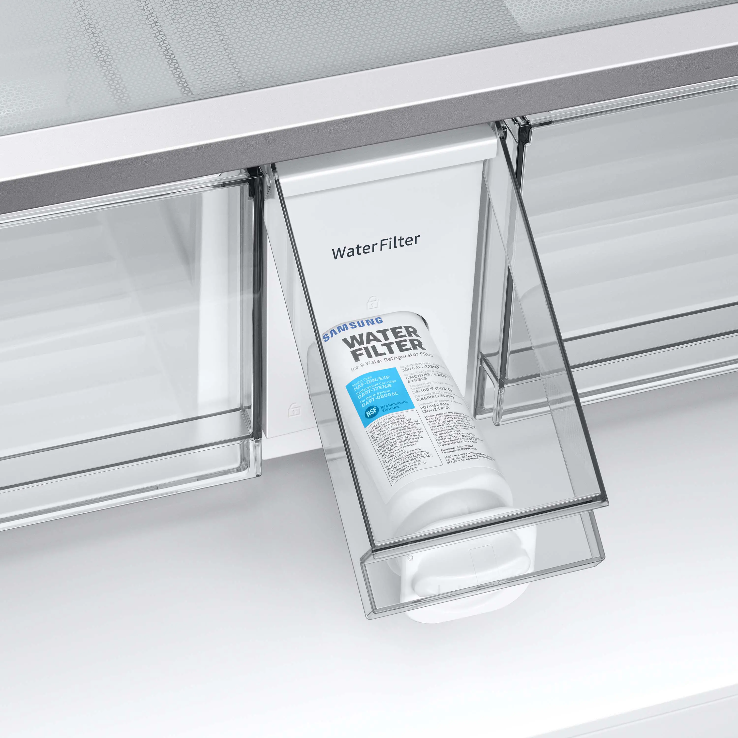 RF23BB8600AP Samsung Bespoke 23 cu ft 4 door French Door Refrigerator - Counter Depth Panel Ready-15