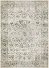 Charleston 2 x 3 Ivory Washable Area Rug