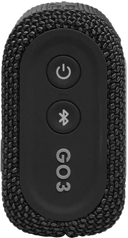 JBLGO3BLKAM JBL - GO3 Portable Waterproof Wireless Speaker - Black-9