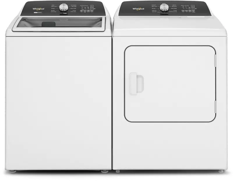 Whirlpool Gas Washer and Dryer Set - White, 5050W