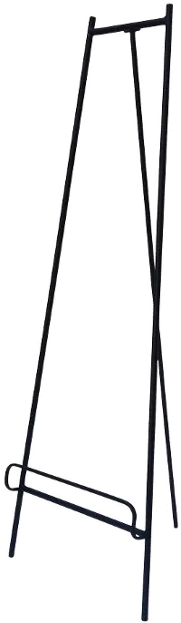 Black Metal Floor Easel