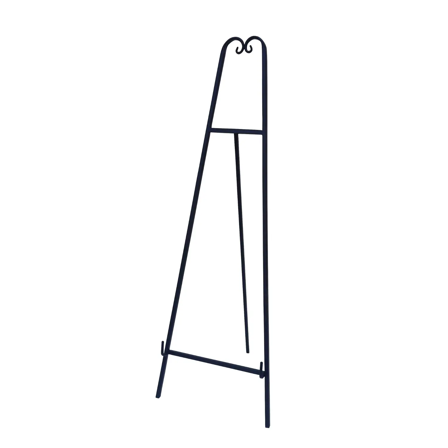 54 Inch Black Metal Floor Easel-1