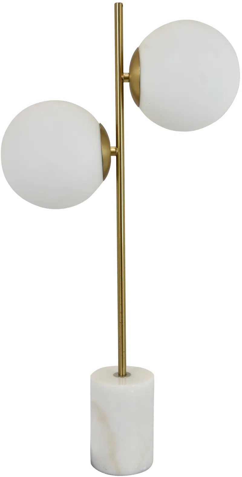 25.4 Inch Marble Base Table Lamp
