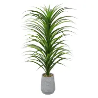 9  Faux Plant in Porcelain Pot