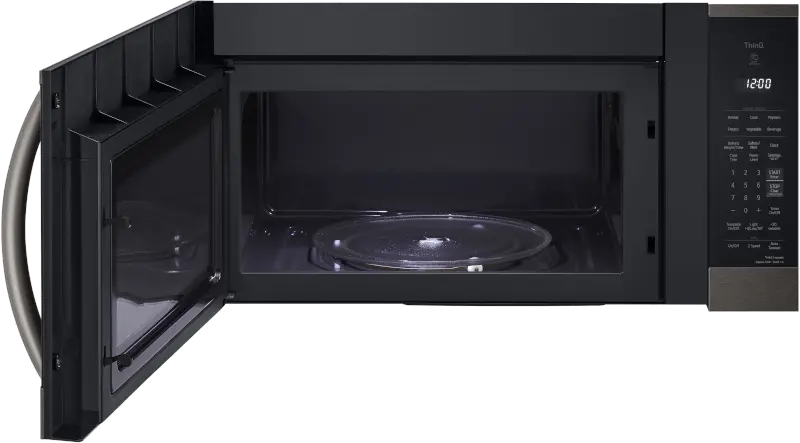 MVEM1825D LG 1.8 cu ft Over the Range Microwave - Black Stainless Steel-1